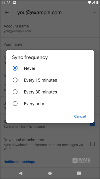 sync-cpanel-android-mobile-config.gif